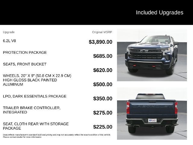 Used 2023 Chevrolet Silverado 1500 LT Trail Boss w/ Protection Package AWD/4WD image 9