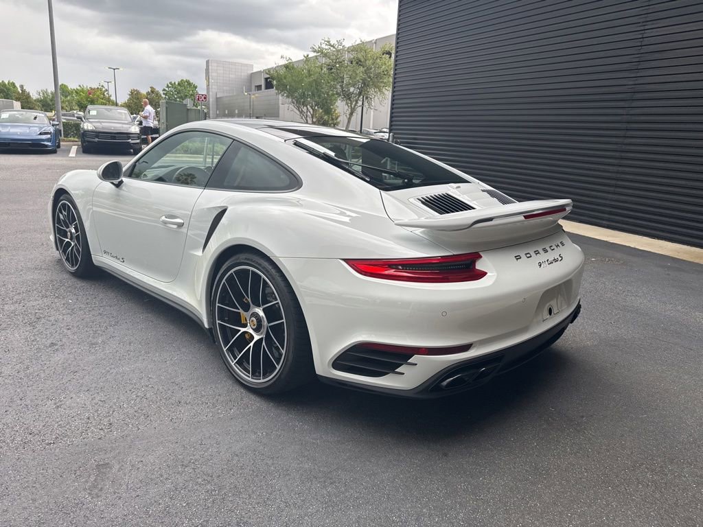 Certified 2017 Porsche 911 Turbo S AWD/4WD image 3