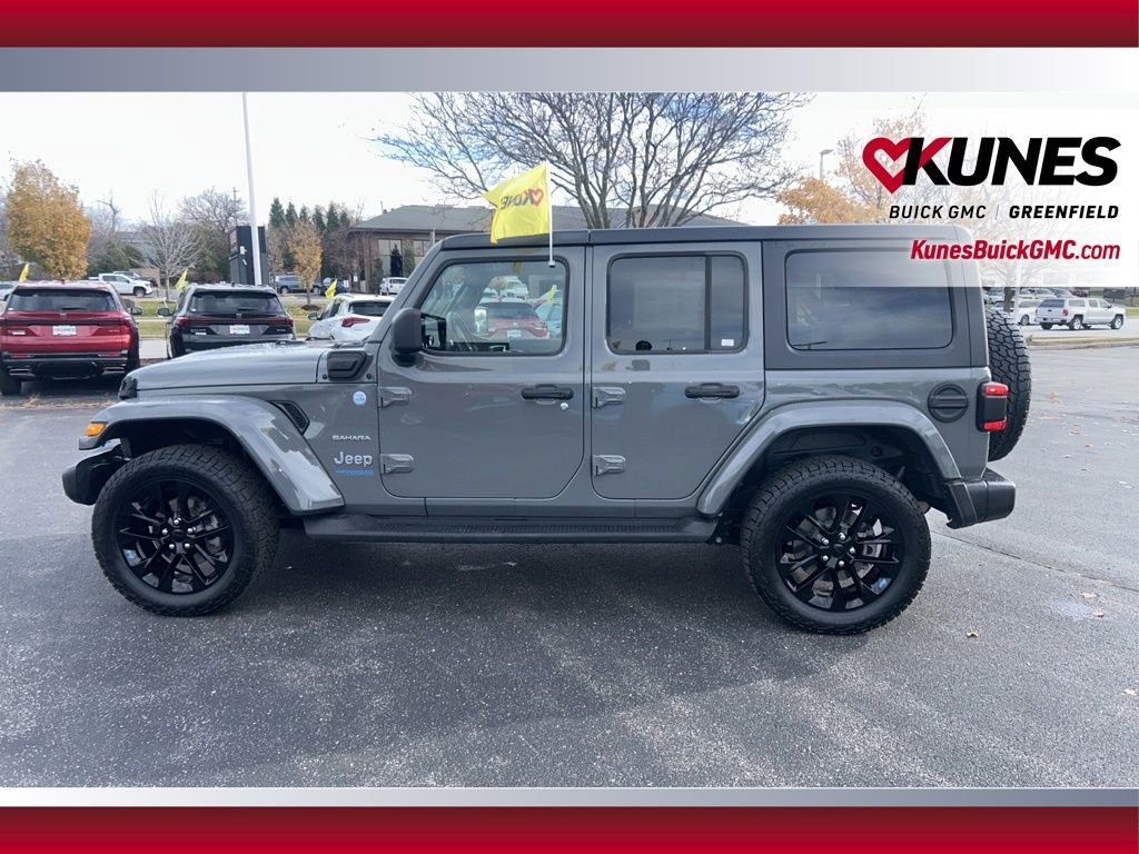 Used 2022 Jeep Wrangler Unlimited Sahara 4xe w/ Cold Weather Group image 10