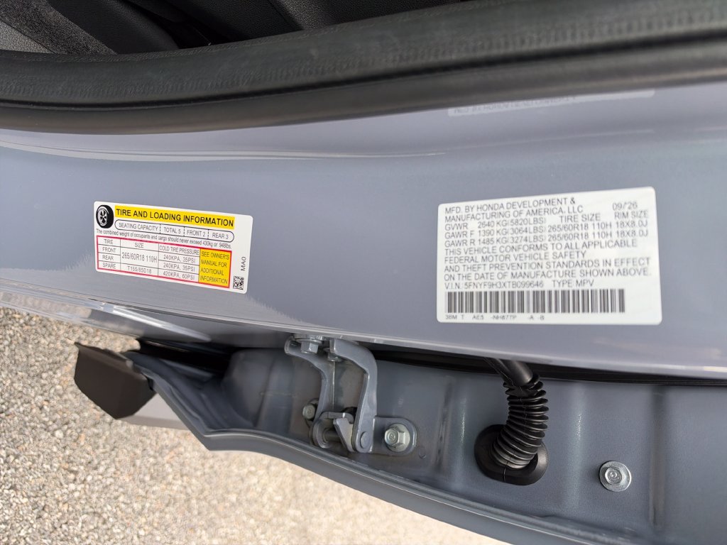 New 2026 Honda Passport RTL image 30