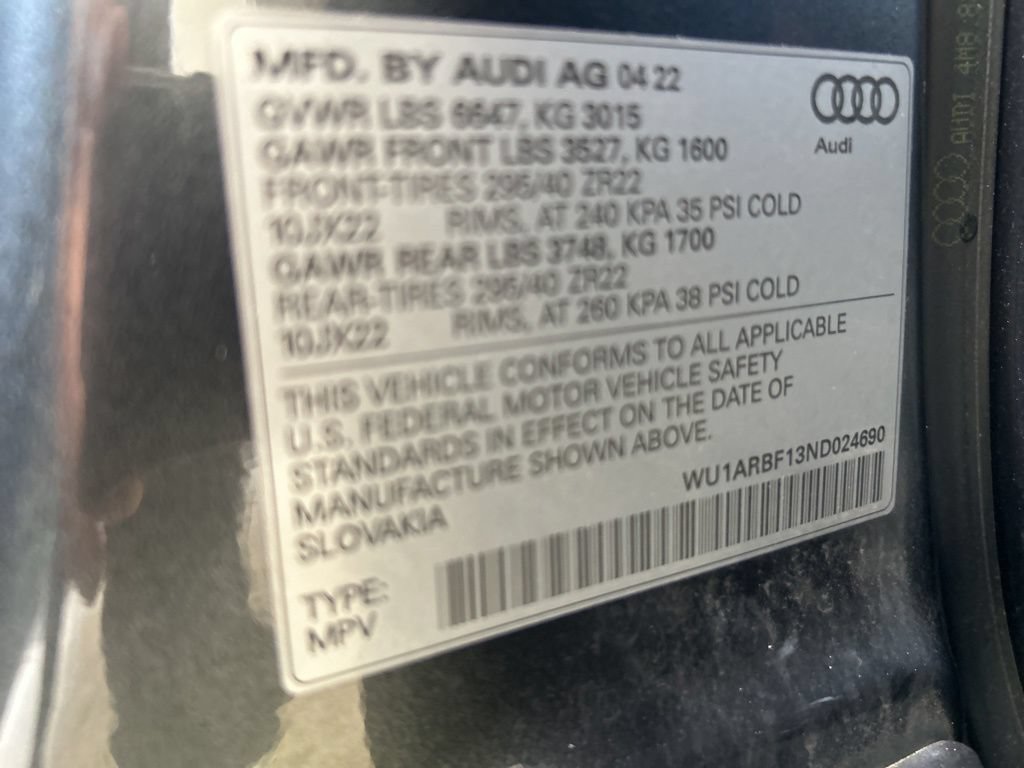 Used 2022 Audi RS Q8 AWD/4WD image 47