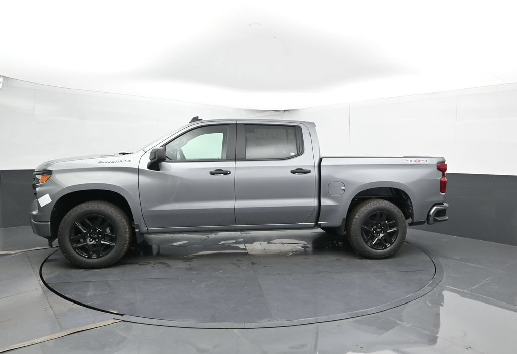 New 2026 Chevrolet Silverado 1500 Custom w/ Turbomax Blackout Package AWD/4WD image 4
