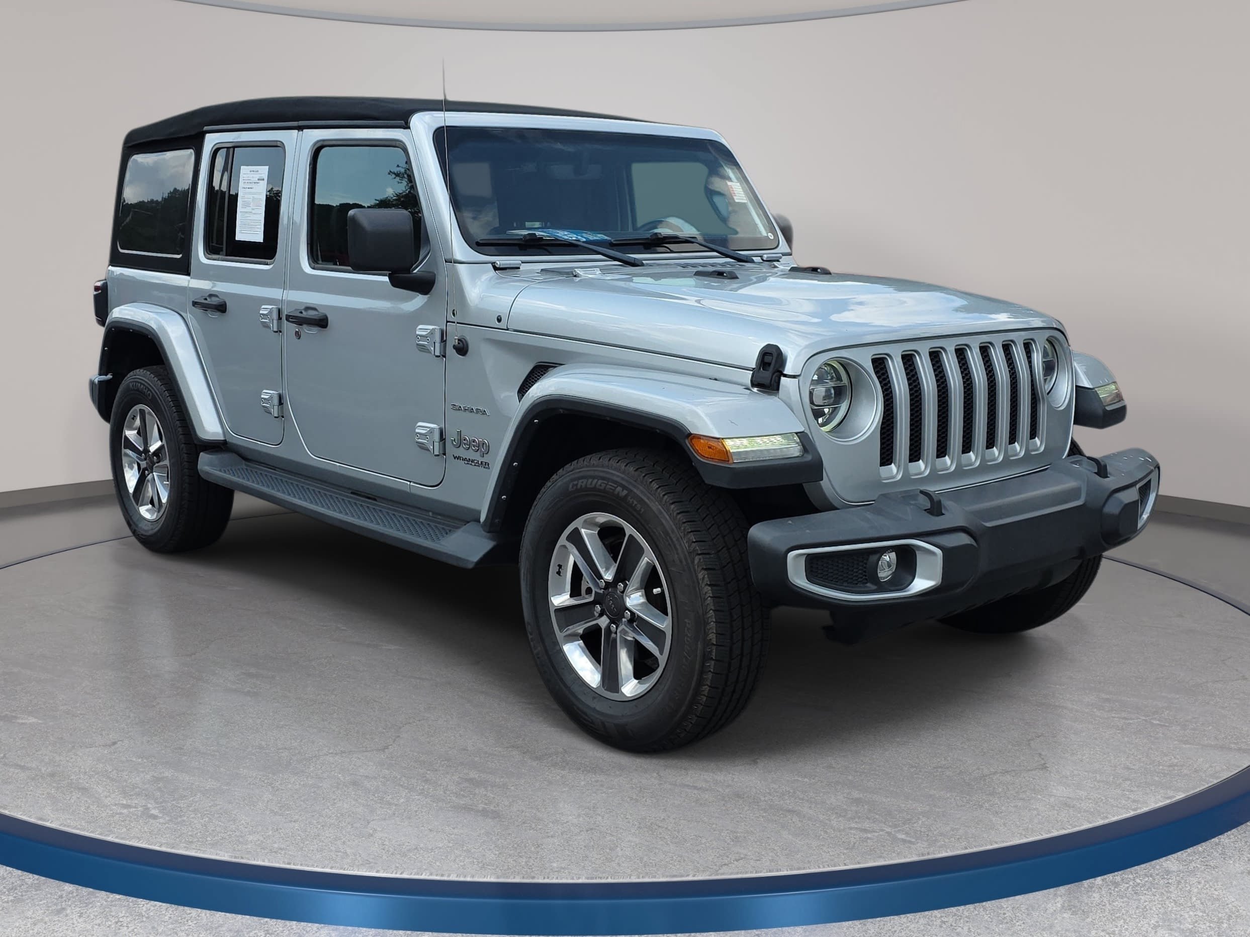 Used 2022 Jeep Wrangler Unlimited Sahara w/ LED Lighting Group AWD/4WD image 3