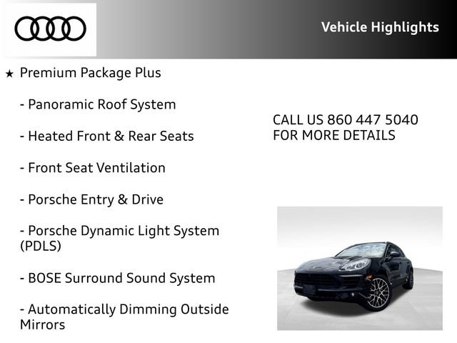 Used 2017 Porsche Macan S AWD/4WD image 14