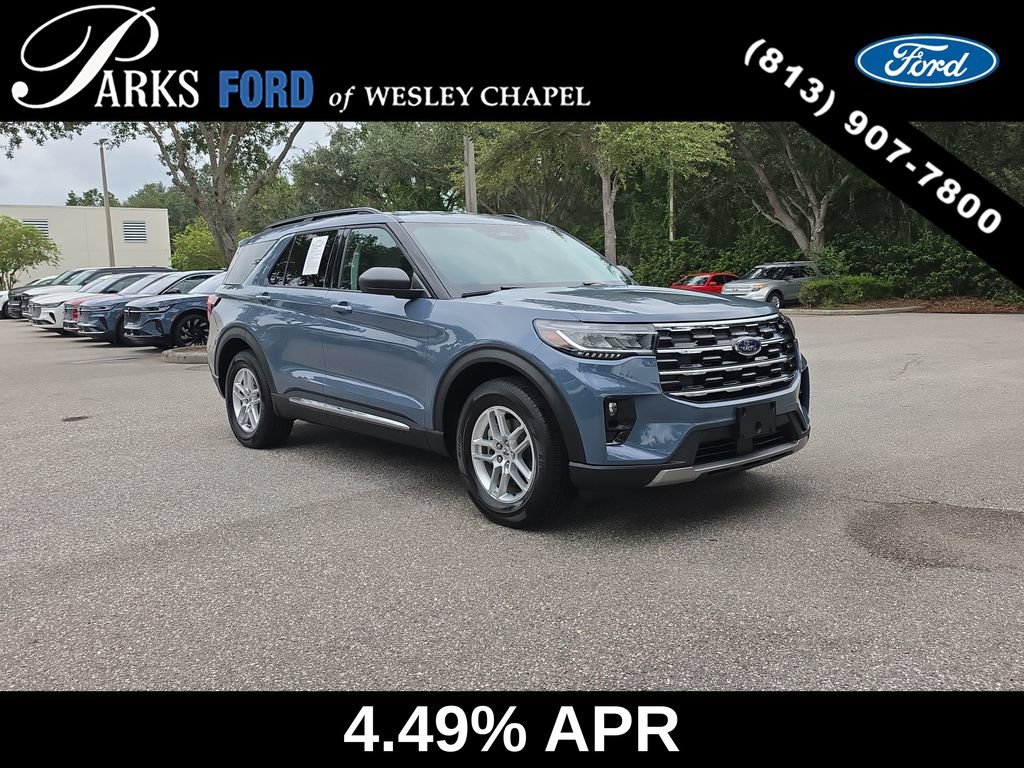 Certified 2025 Ford Explorer Active w/ Active Comfort Package
