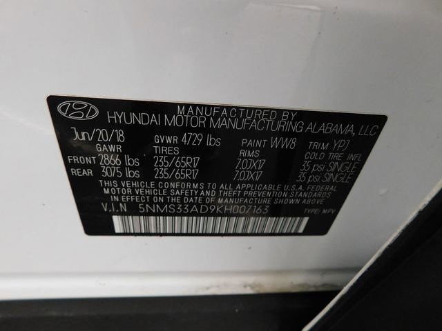 Used 2019 Hyundai Santa Fe SEL image 32