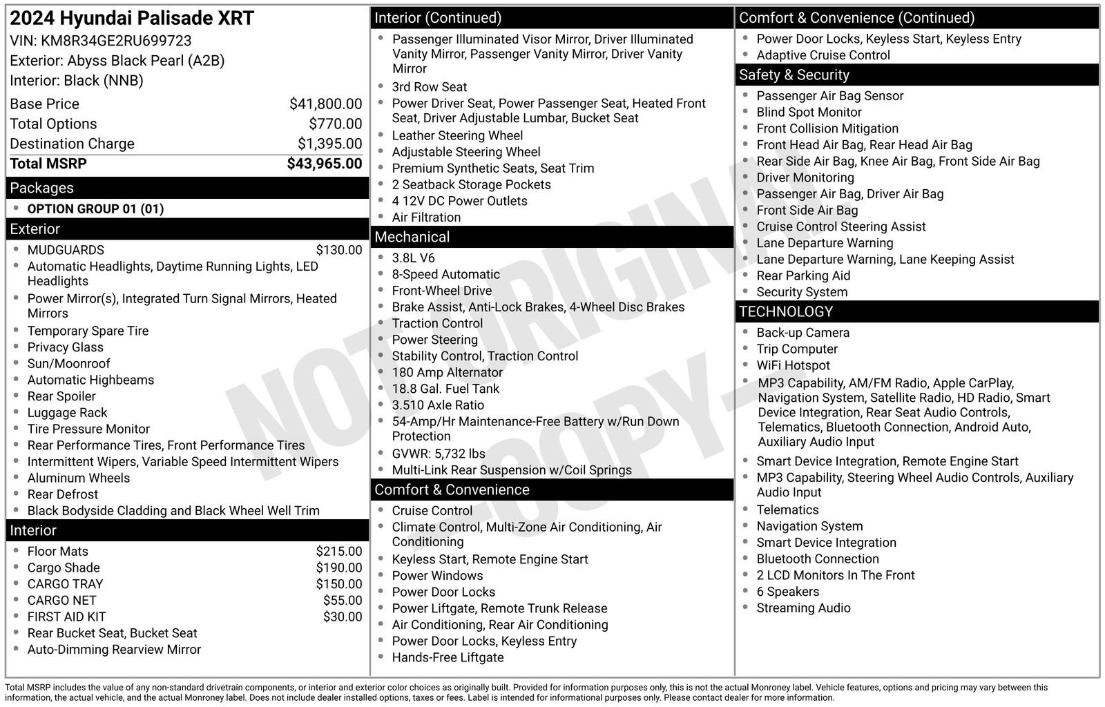 Used 2024 Hyundai Palisade XRT FWD image 14