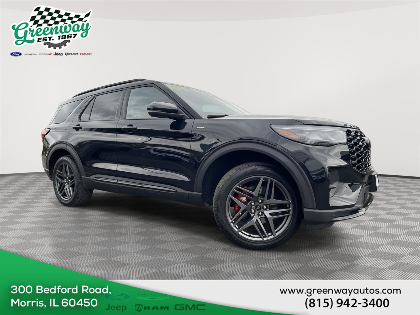 Used 2025 Ford Explorer ST-Line w/ ST-Line Street Pack AWD/4WD image 1