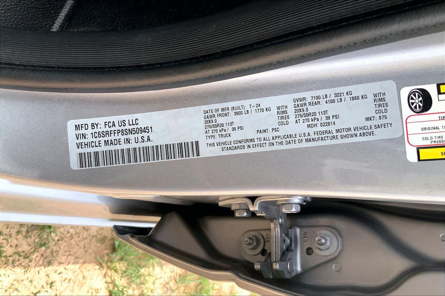 Used 2025 RAM 1500 Lone Star AWD/4WD image 30
