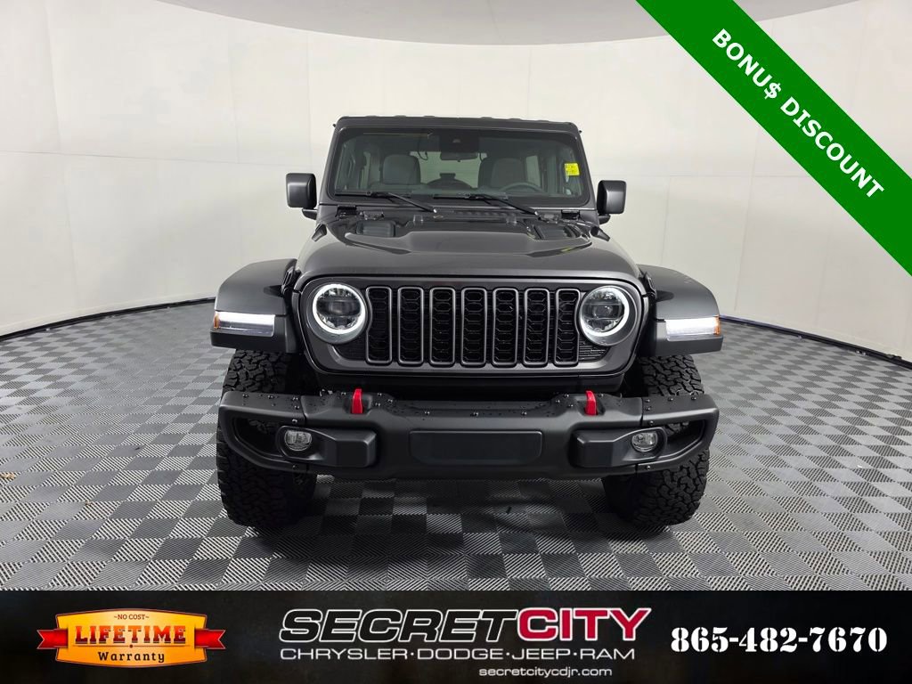 New 2025 Jeep Wrangler Unlimited Rubicon w/ Steel Bumper Group video 2