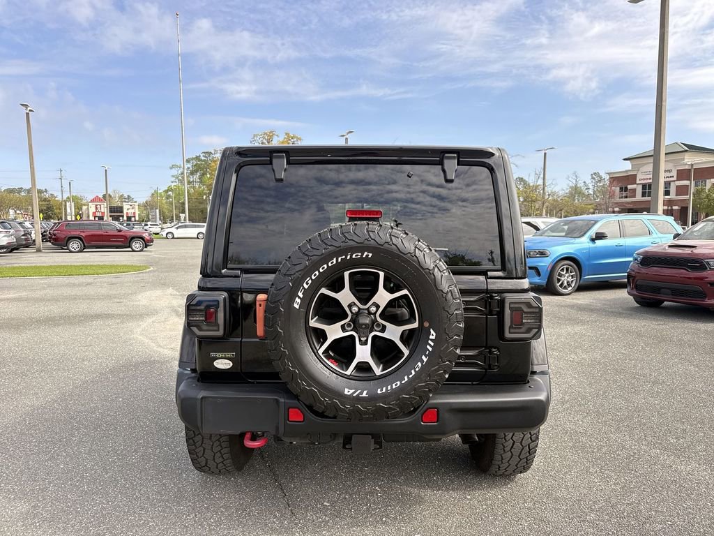 Used 2021 Jeep Wrangler Unlimited Rubicon w/ Steel Bumper Group image 4
