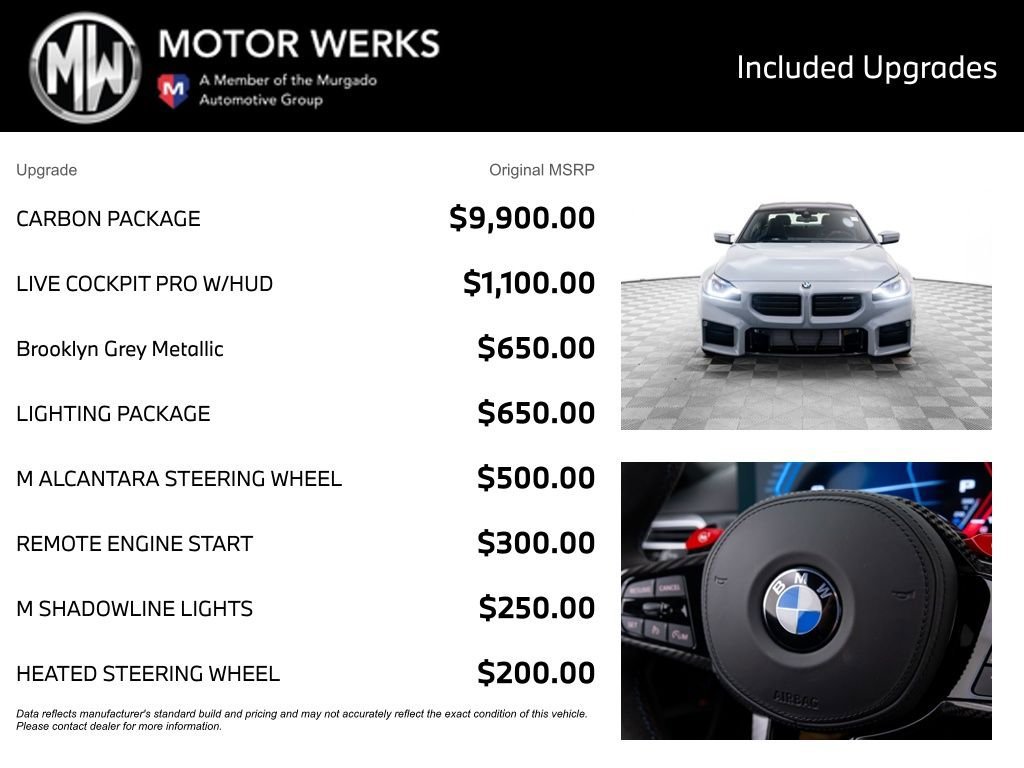 New 2026 BMW M2 w/ Carbon Package image 4