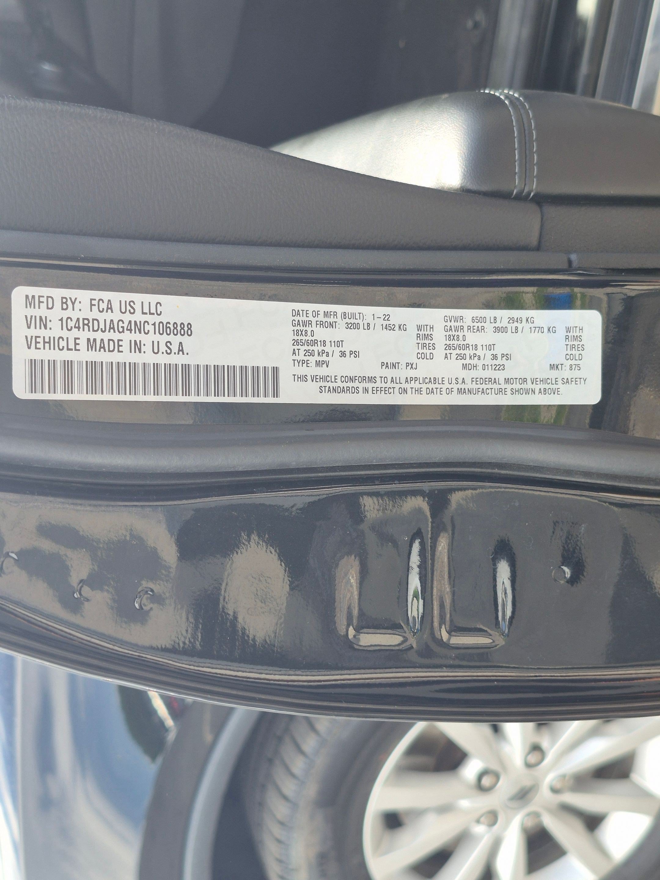 Used 2022 Dodge Durango SXT AWD/4WD image 34