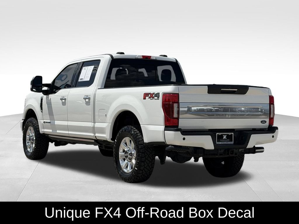 Used 2021 Ford F250 Platinum w/ FX4 Off-Road Package AWD/4WD image 7