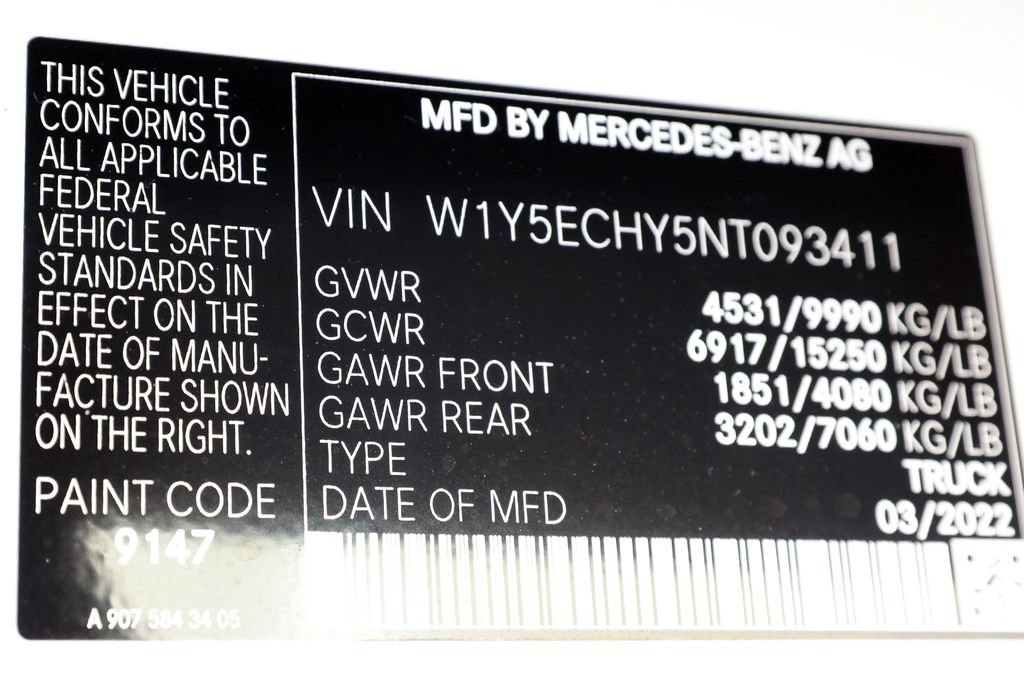 Used 2022 Mercedes-Benz Sprinter 3500 image 36