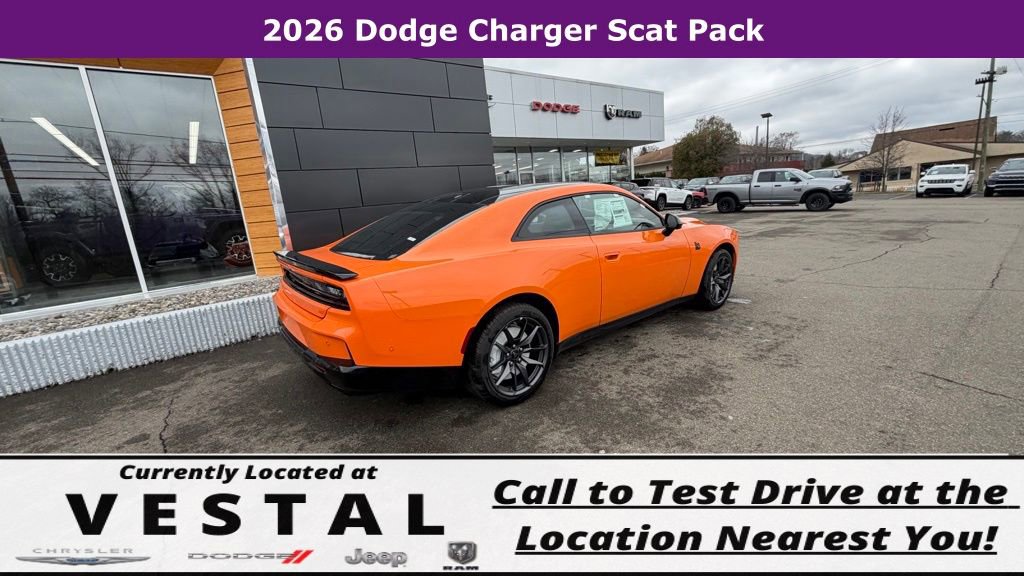 New 2026 Dodge Charger Scat Pack w/ Blacktop Package AWD/4WD image 5