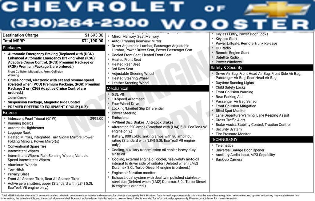 Used 2021 Chevrolet Suburban Premier image 39