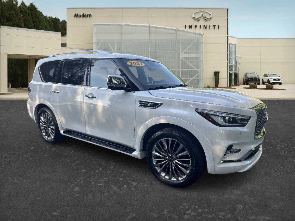 Certified 2021 INFINITI QX80 Sensory w/ All-Season Package AWD/4WD image 3