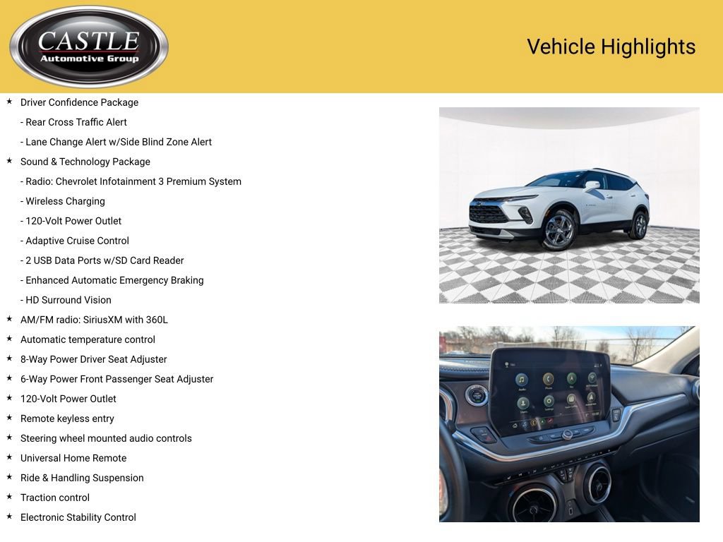 Used 2024 Chevrolet Blazer LT w/ Sound & Technology Package image 7