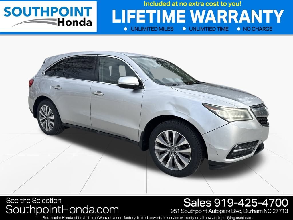 Used 2014 Acura MDX FWD w/ Tech & Entertainment 360° Tour
