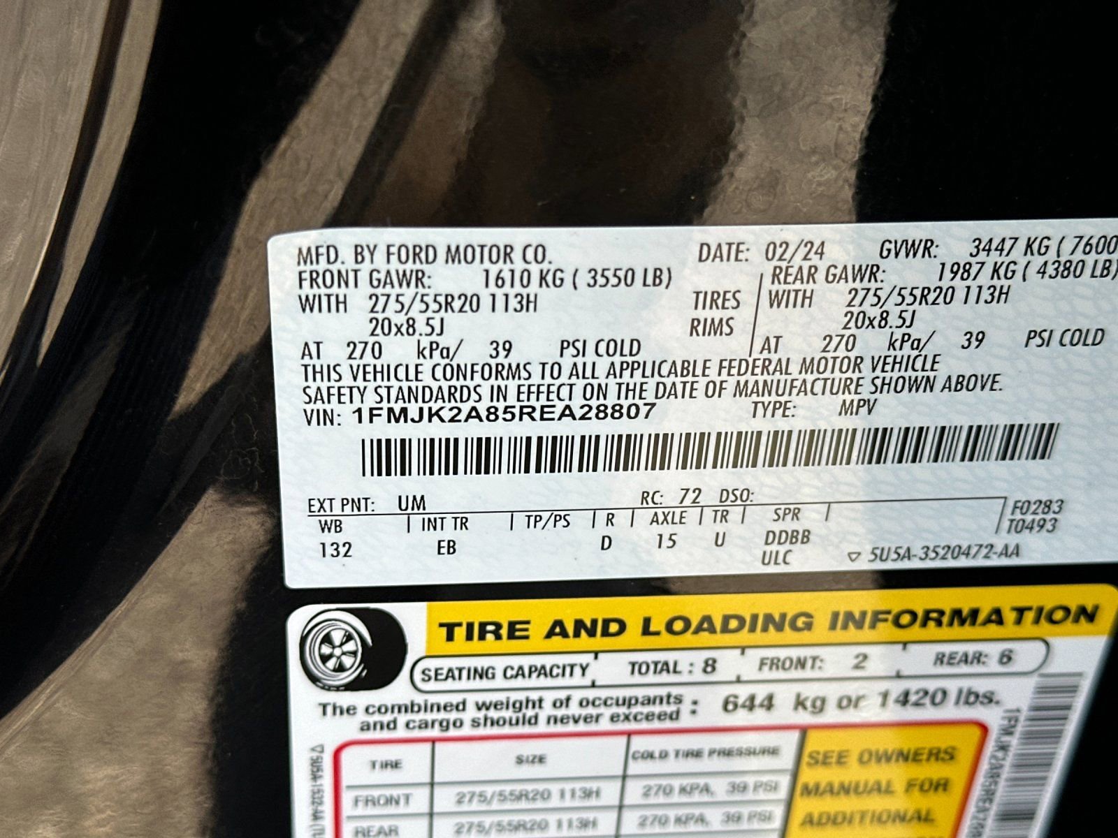Used 2024 Ford Expedition Max Limited image 40