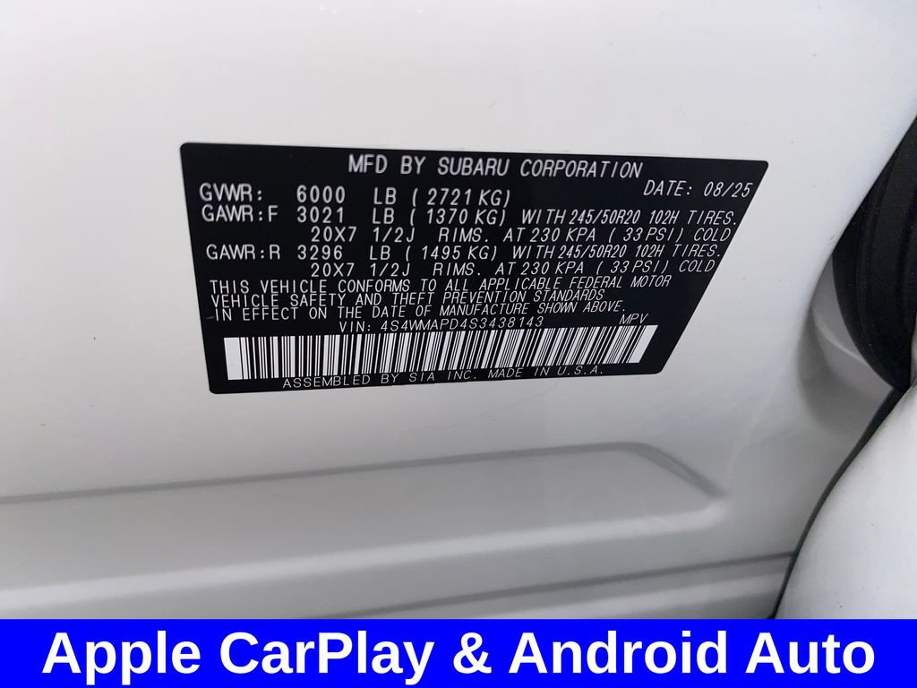 Used 2025 Subaru Ascent Limited AWD/4WD image 31