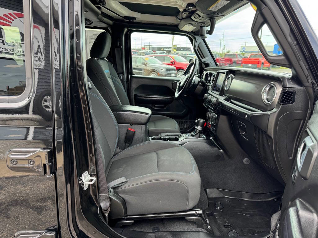 Used 2021 Jeep Wrangler Unlimited Rubicon 4xe w/ Steel Bumper Group image 60