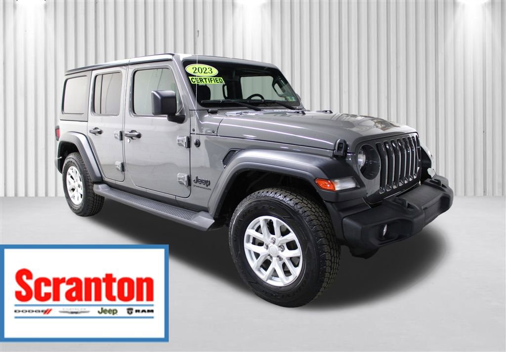 Certified 2023 Jeep Wrangler Sport S