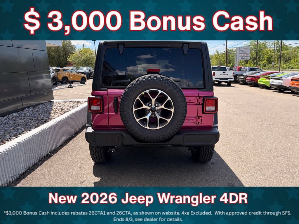 New 2026 Jeep Wrangler Unlimited Sport AWD/4WD image 7