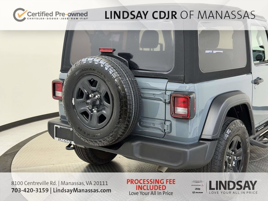 Certified 2024 Jeep Wrangler Sport AWD/4WD image 10