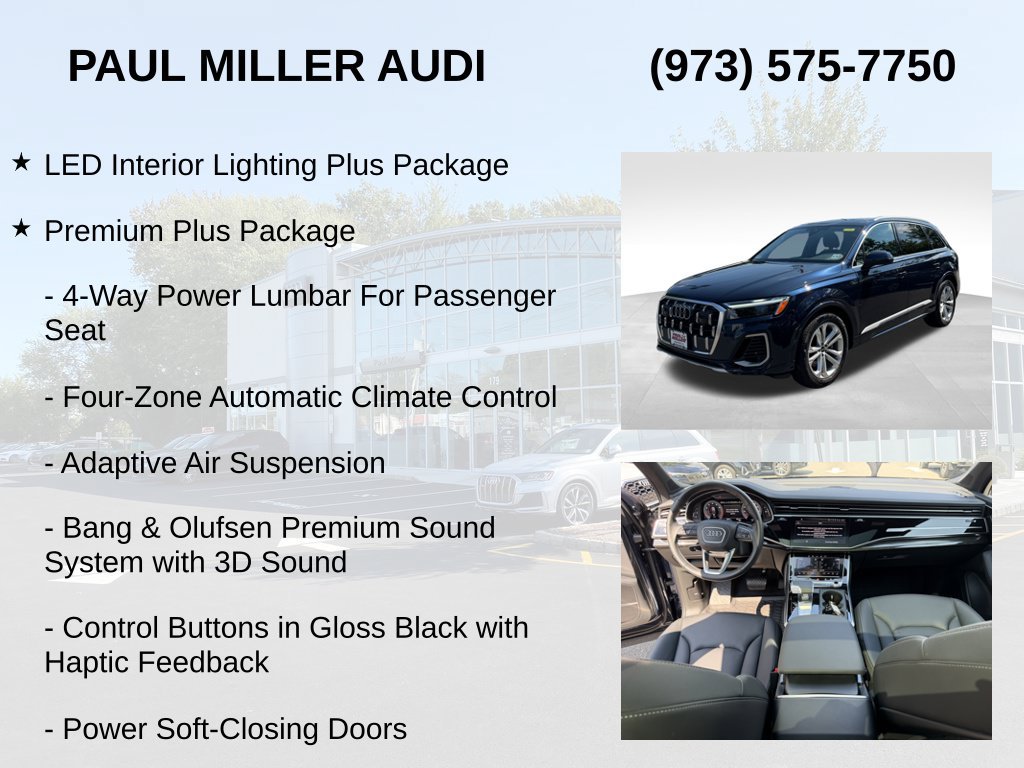 Certified 2026 Audi Q7 3.0T Premium Plus w/ Premium Plus Package AWD/4WD image 11