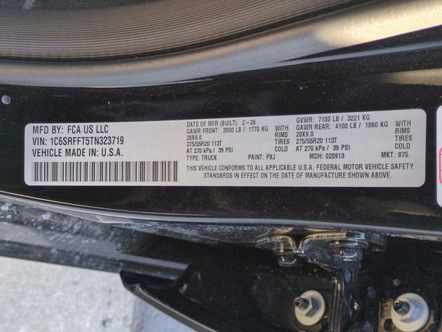 New 2026 RAM 1500 4x4 Crew Cab image 33