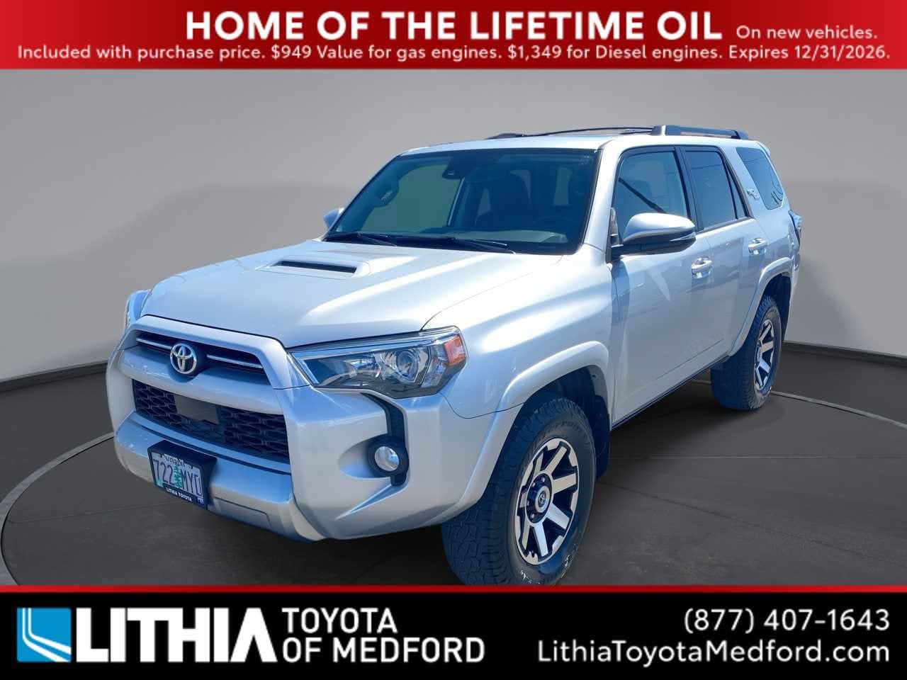 Certified 2020 Toyota 4Runner TRD Off-Road Premium w/ Moonroof Package