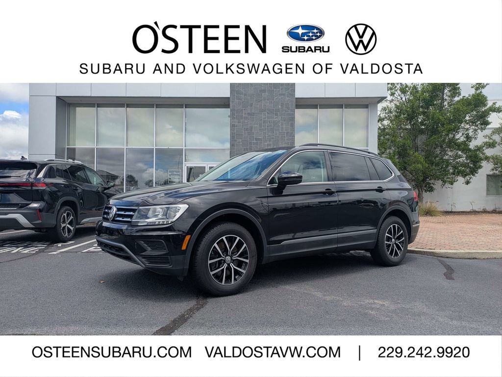 Used 2021 Volkswagen Tiguan SE AWD/4WD image 1