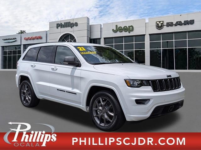 Certified 2021 Jeep Grand Cherokee Limited w/ Quick Order Package 28K 80th