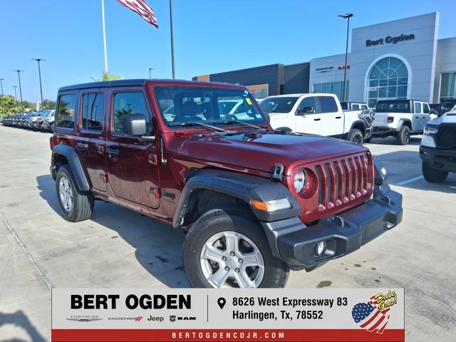 Used 2022 Jeep Wrangler Unlimited Sport AWD/4WD video 1