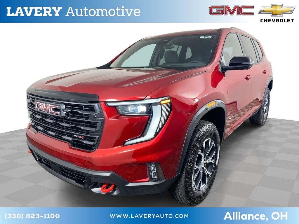 New 2025 GMC Acadia AT4 w/ LPO, Floor Liner Package image 1