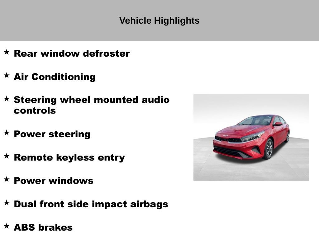 Certified 2023 Kia Forte LXS w/ LXS Technology Package image 28