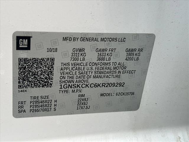 Used 2019 Chevrolet Tahoe Premier AWD/4WD image 27