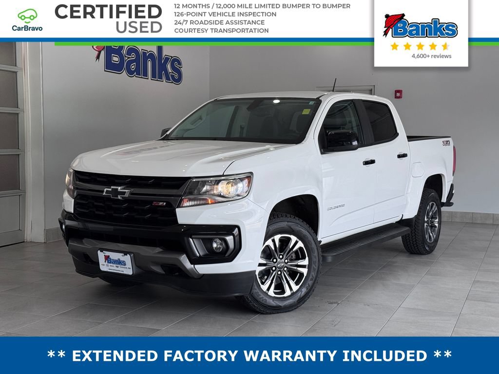 Certified 2021 Chevrolet Colorado Z71