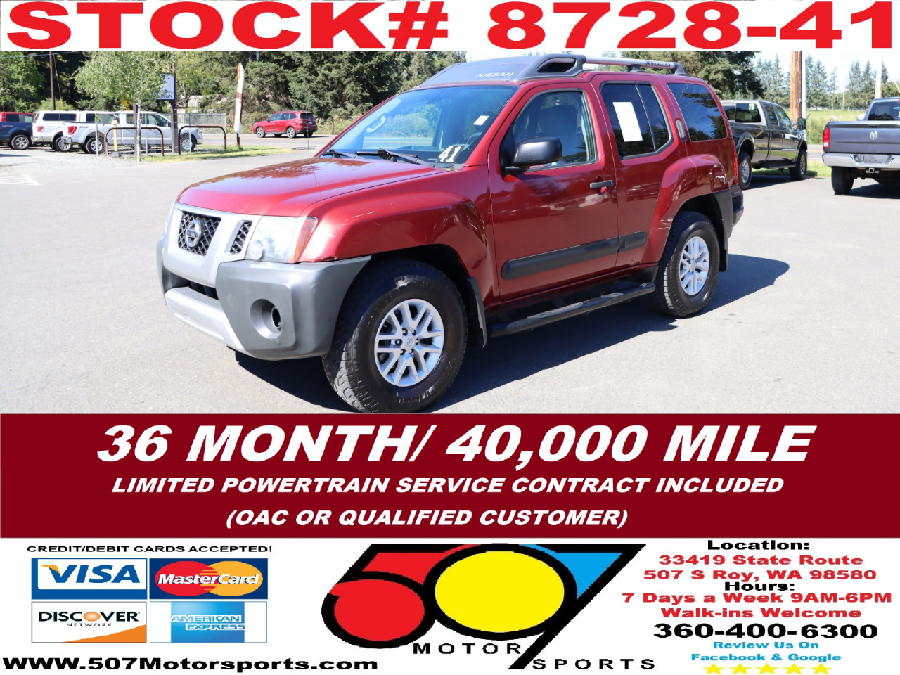 Used 2014 Nissan Xterra S
