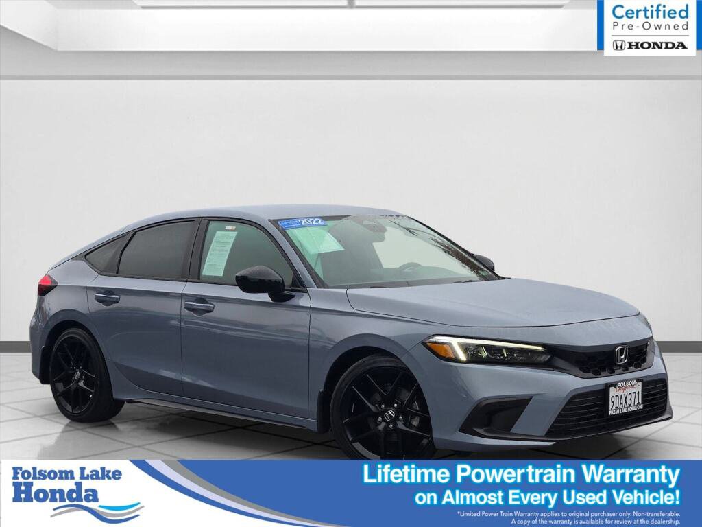 Certified 2022 Honda Civic Sport