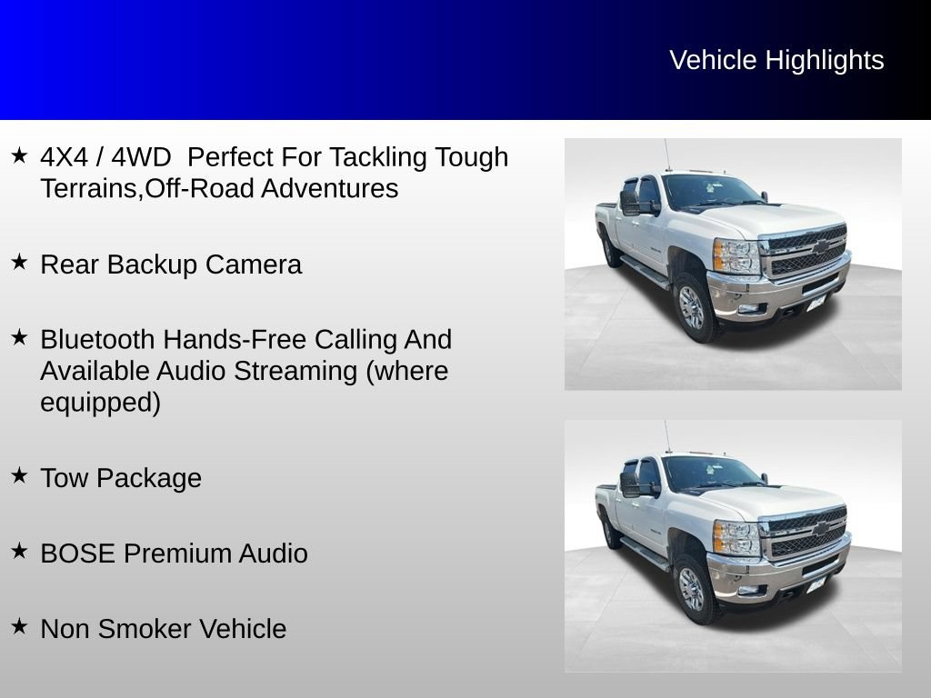 Used 2013 Chevrolet Silverado 3500 LTZ w/ LTZ Plus Package AWD/4WD image 4