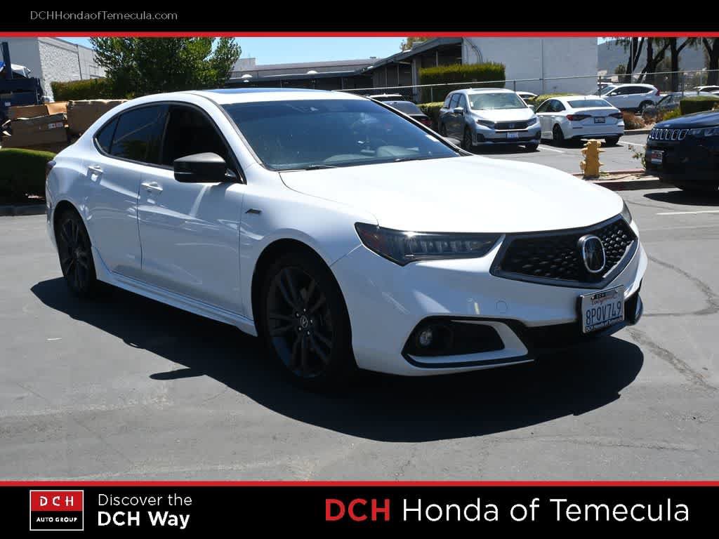 Used 2020 Acura TLX w/ A-SPEC Package FWD image 3
