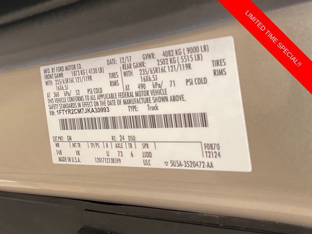 Used 2018 Ford Transit 250 148 Medium Roof image 16