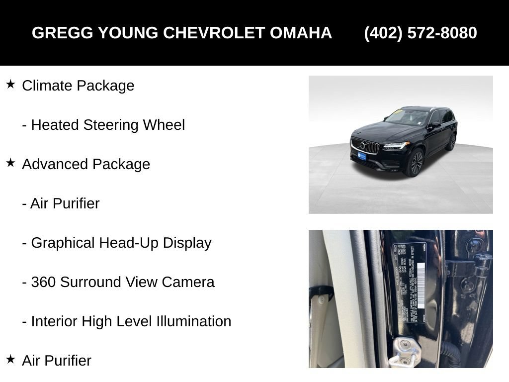 Used 2022 Volvo XC90 T5 Momentum w/ Advanced Package AWD/4WD image 8