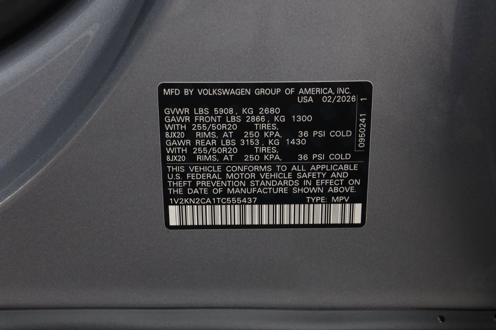 New 2026 Volkswagen Atlas SE image 24