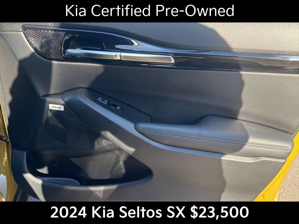 Certified 2024 Kia Seltos SX w/ SX Sunroof Package image 20