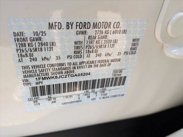 New 2026 Ford Explorer Tremor w/ Tremor Ultimate Package image 17