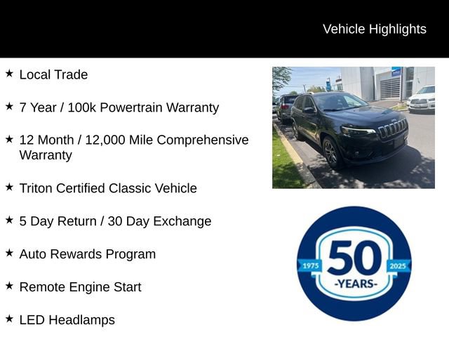 Used 2020 Jeep Cherokee Latitude Plus w/ Cold Weather Group AWD/4WD image 8